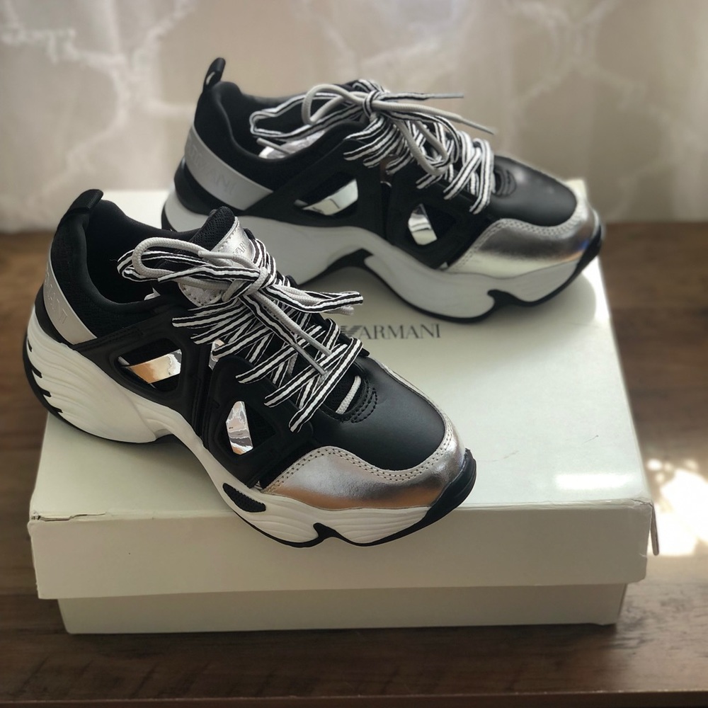 Emporio Armani chunky sneakers